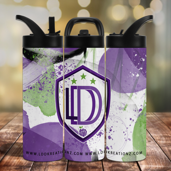 20 oz insulated tumbler with sports top – premium drinkware by LDD Kreationz