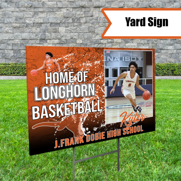 PHOTO FRAME YARD SIGN