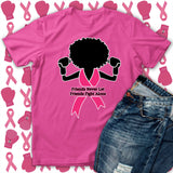 Friends Don’t Let Friends Fight Alone breast cancer awareness shirt