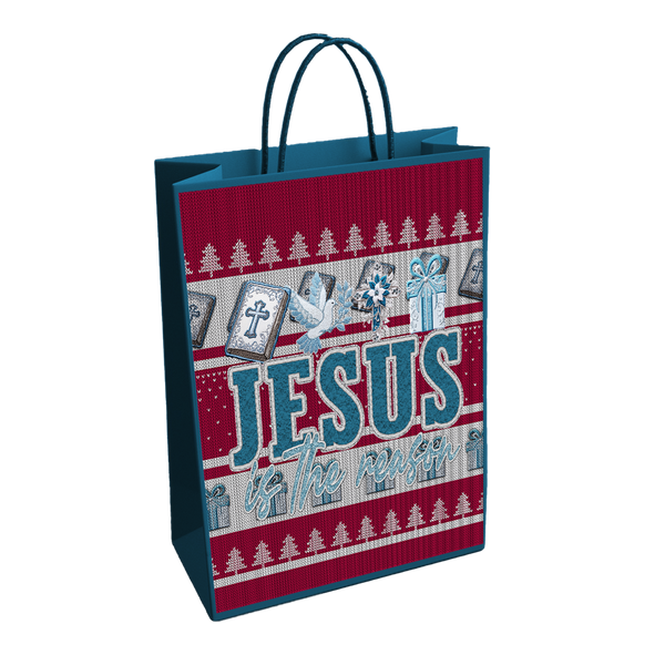 Set of 12 custom glossy photo gift bags with handles, perfect for birthdays, holidays, and corporate events.