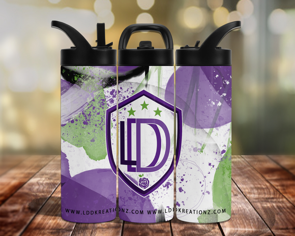 20 oz insulated tumbler with sports top – premium drinkware by LDD Kreationz
