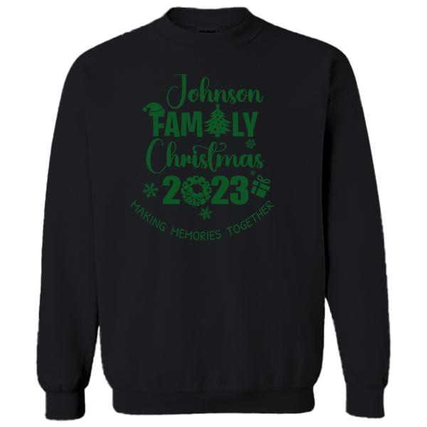 2023 LAST NAME FAMILY CHRISTMAS SWEATSHIRT