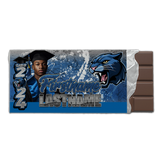 Custom Hershey bar wrapper in premium waterproof paper—sold in sets of 12, available as digital file, printed labels, or fully wrapped bars by LDD Kreationz