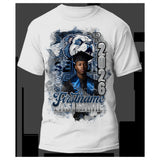Senior custom photo graduation shirt with 2026 and bulldog mascot