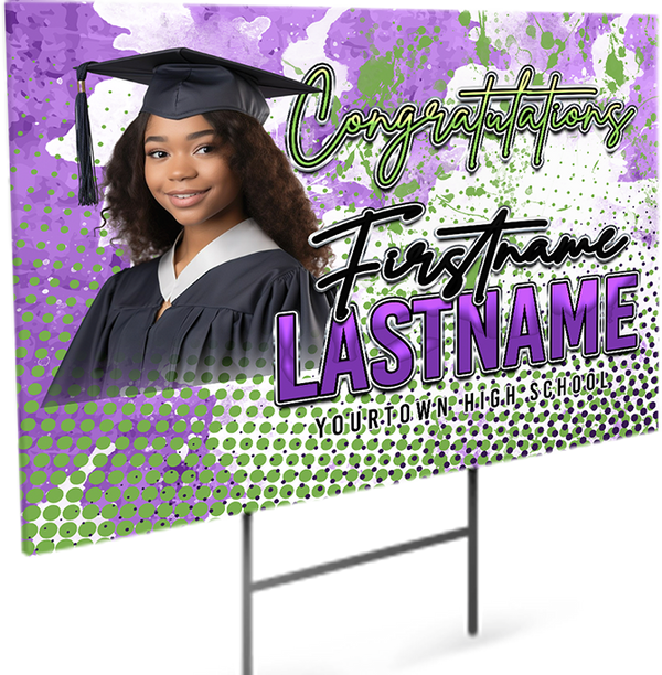 GRADUATION YARD SIGN