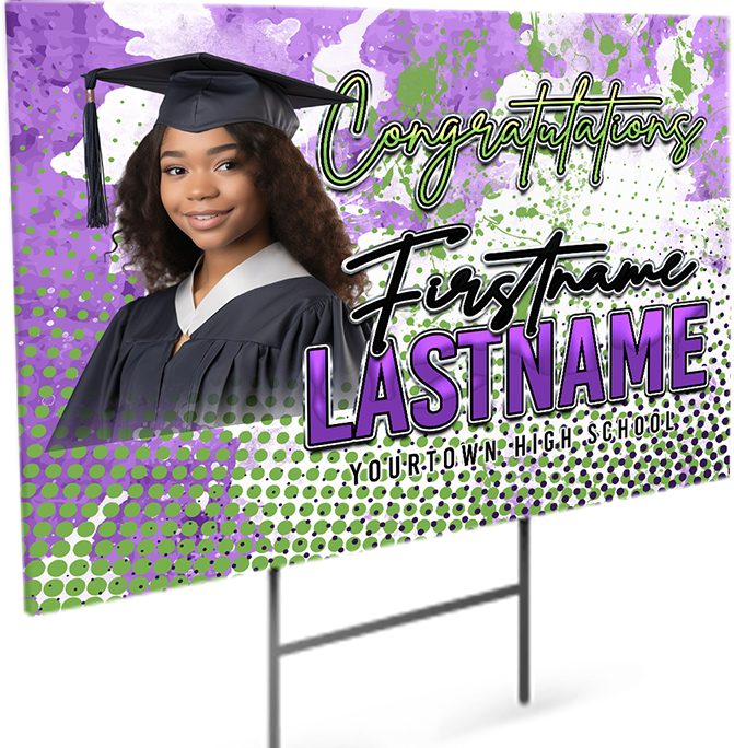 GRADUATION YARD SIGN – LDD Kreationz LLC