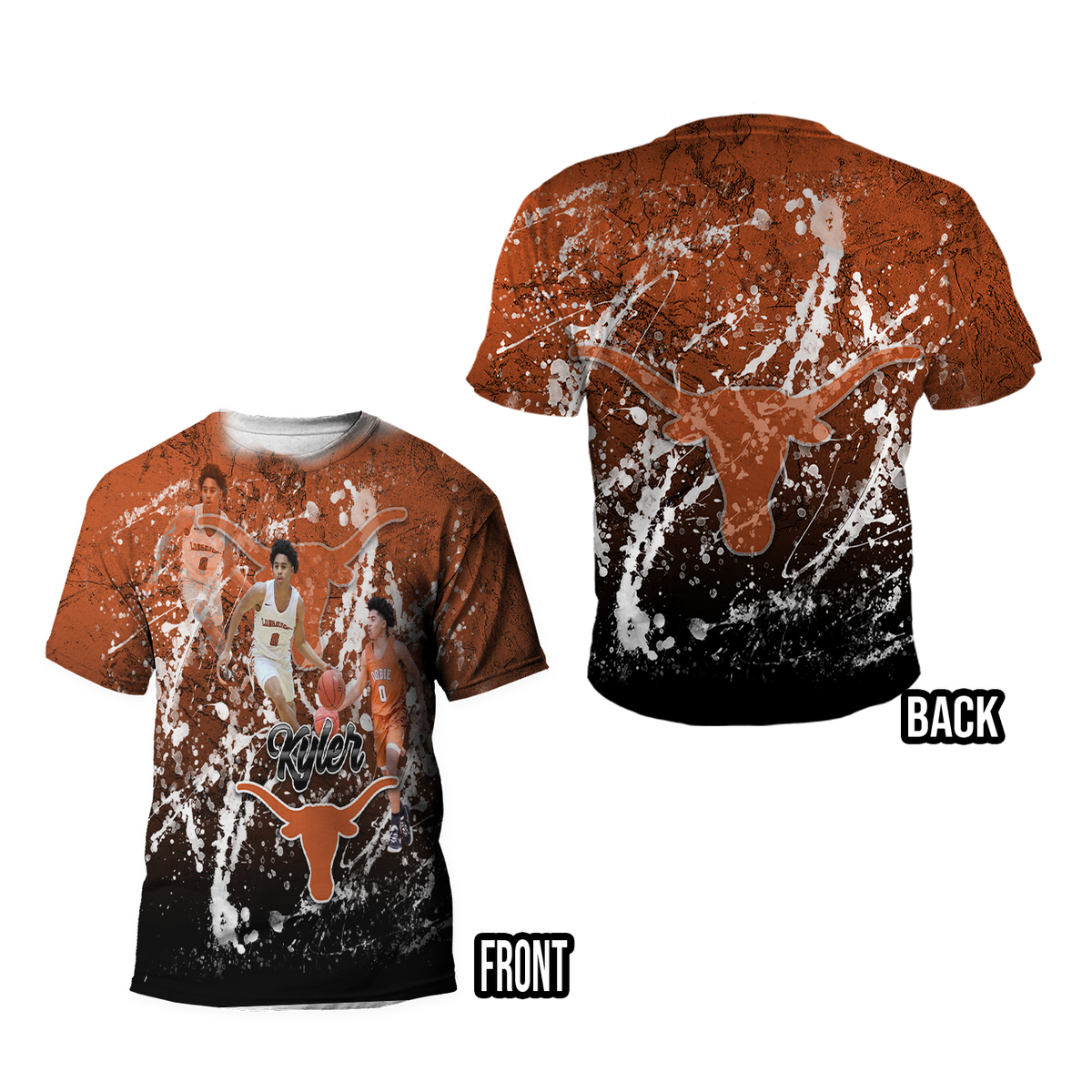 Basketball Custom T-Shirt (2 style)
